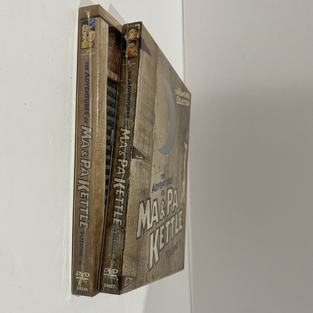 The Adventures of Ma and Pa Kettle: Volume 1 And‎ 2 DVDs New In Packaging